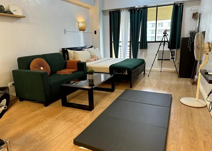 Charming Studio In Greenbelt Makati - Near Malls! Apartamento